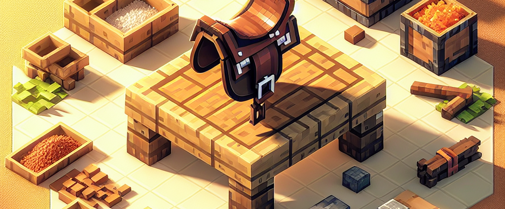 Crafting a Saddle in Minecraft: Tips and Tricks