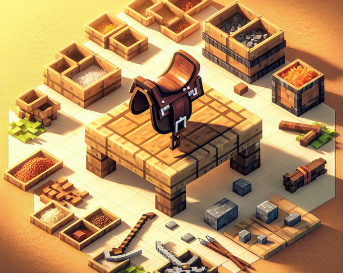 Crafting a Saddle in Minecraft: Tips and Tricks