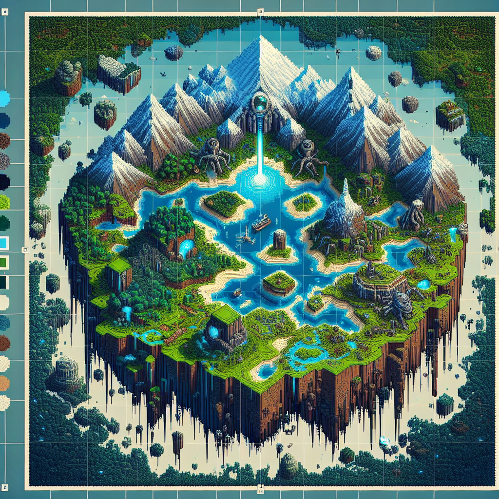 Exploring the Ultimate Seed Map in Minecraft: A Guide to Unique Landscapes