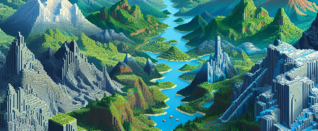 Exploring the Epic Builds of PP Minecraft Keren