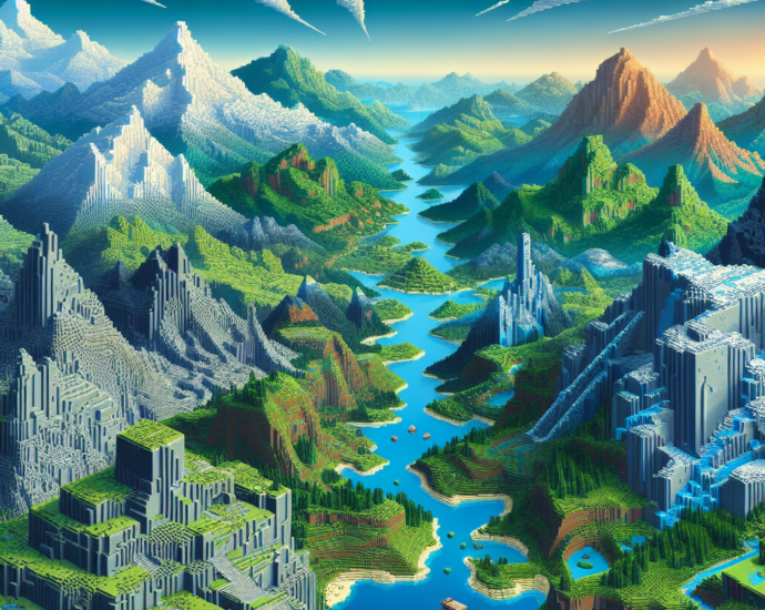 Exploring the Epic Builds of PP Minecraft Keren