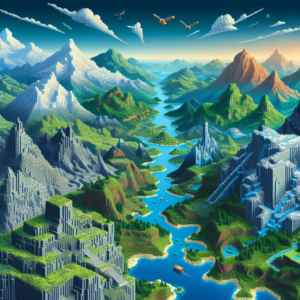 Exploring the Epic Builds of PP Minecraft Keren