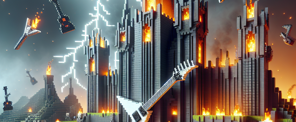 Brutal Legend Meets Minecraft: A Heavy Metal Adventure Awaits