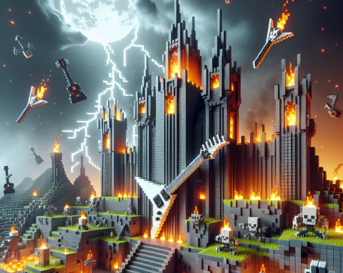 Brutal Legend Meets Minecraft: A Heavy Metal Adventure Awaits