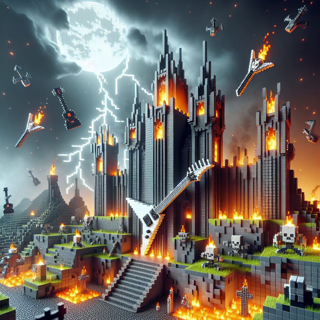 Brutal Legend Meets Minecraft: A Heavy Metal Adventure Awaits